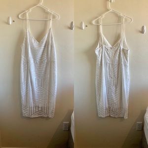 Plus size sequin dress